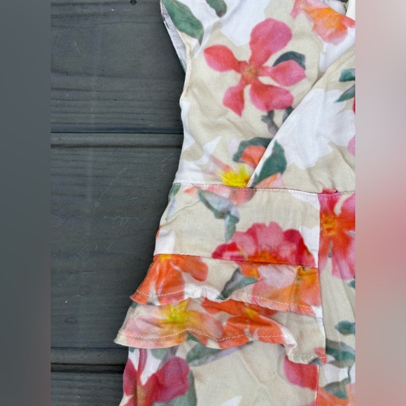 Tea Collection Floral Dress - size 3T - Picture 2 of 5